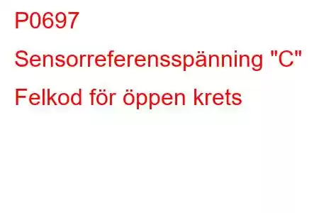 P0697 Sensorreferensspänning 