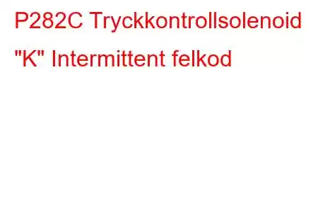 P282C Tryckkontrollsolenoid 