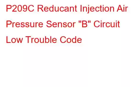 P209C Reducant Injection Air Pressure Sensor 